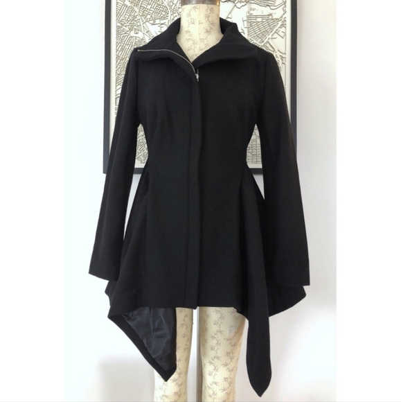 Velvet Heart Jackets & Blazers - Velvet Heart Black Wool Coat EUC XS